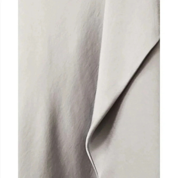 NWT BHLDN Espen Satin Maxi Dress Long MOB Fog Blue Grey 8 - Picture 11 of 12